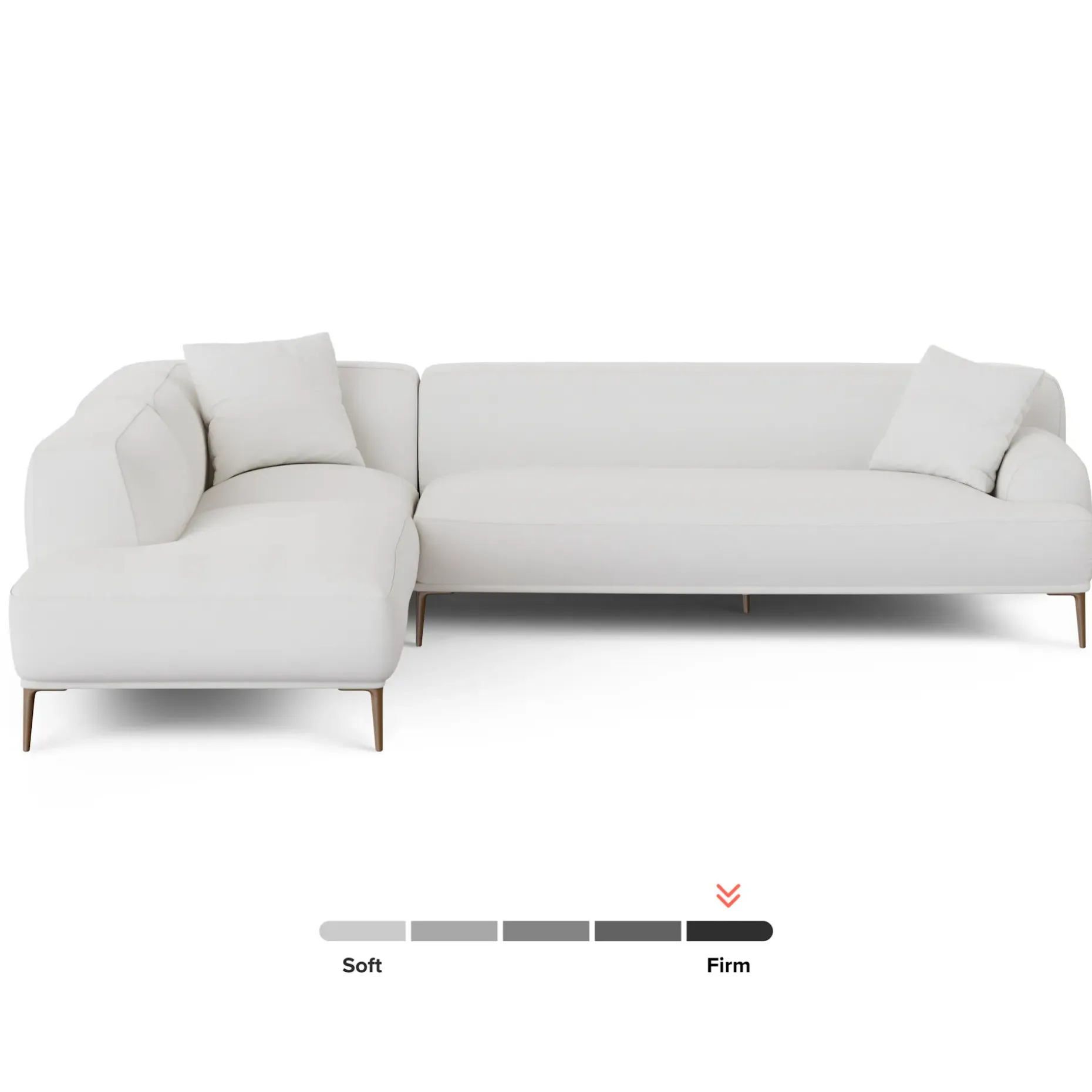 Abisko 113" Left L-Shaped Sectional - Quartz White