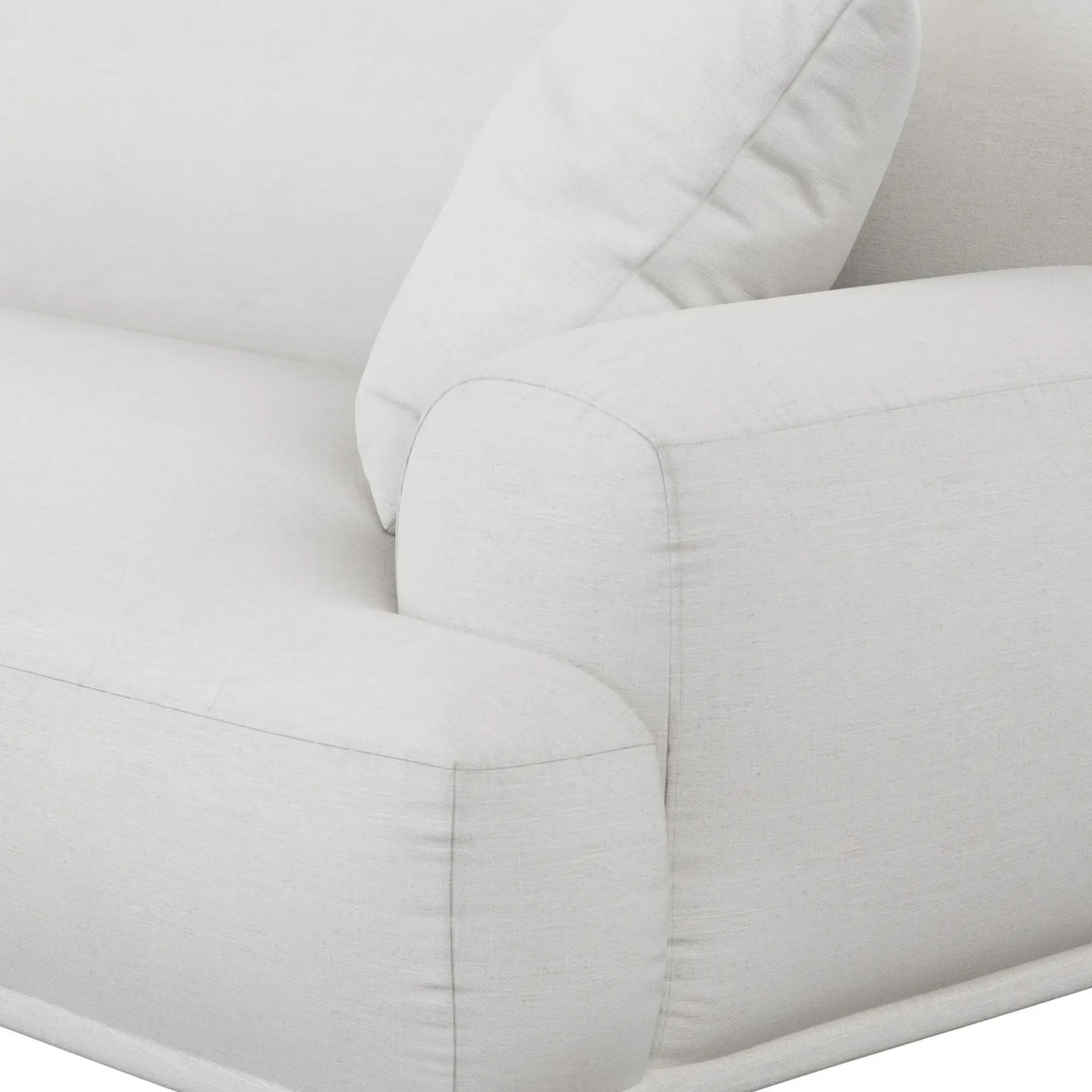 Abisko 113" Left L-Shaped Sectional - Quartz White