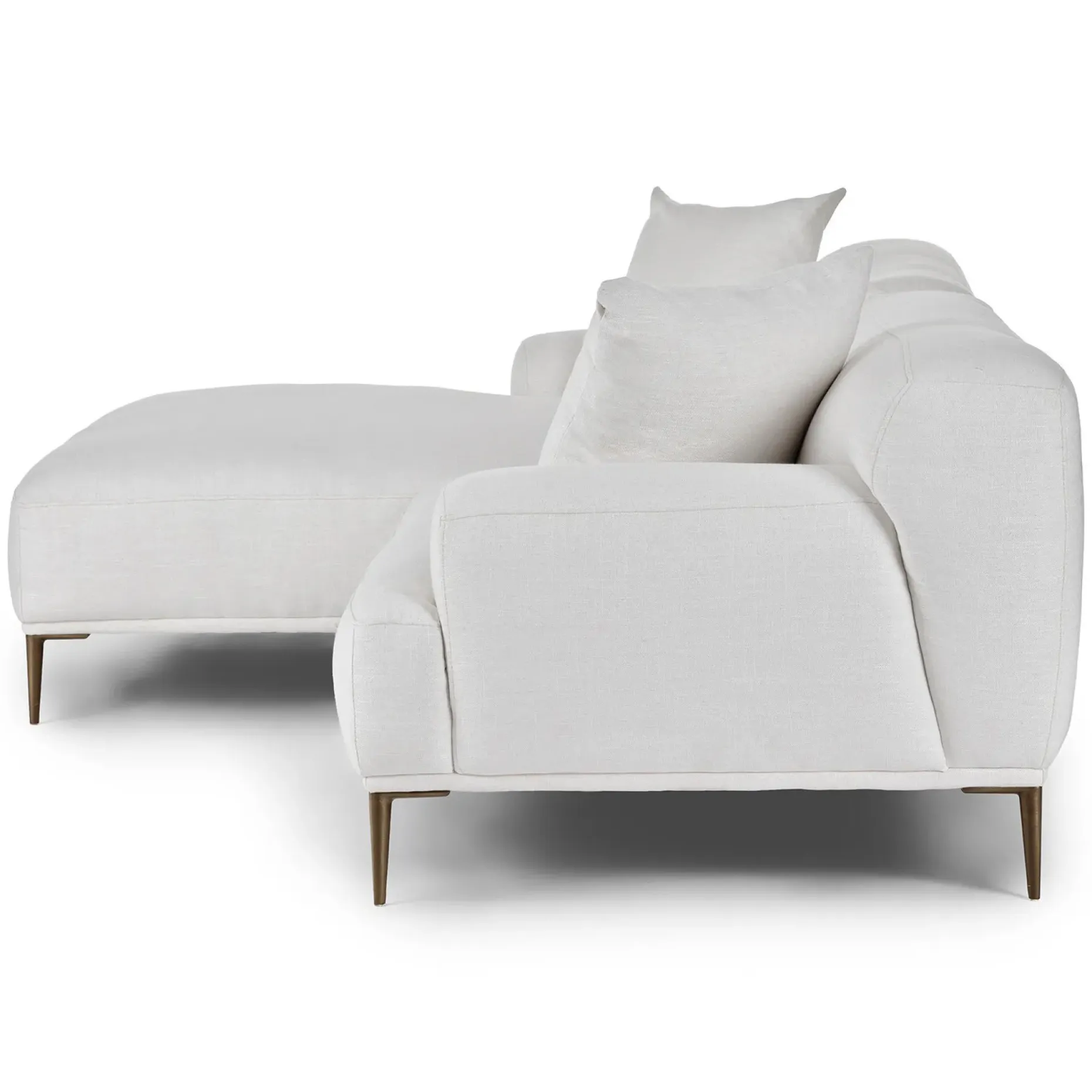 Abisko 94.5" Left Sectional - Quartz White
