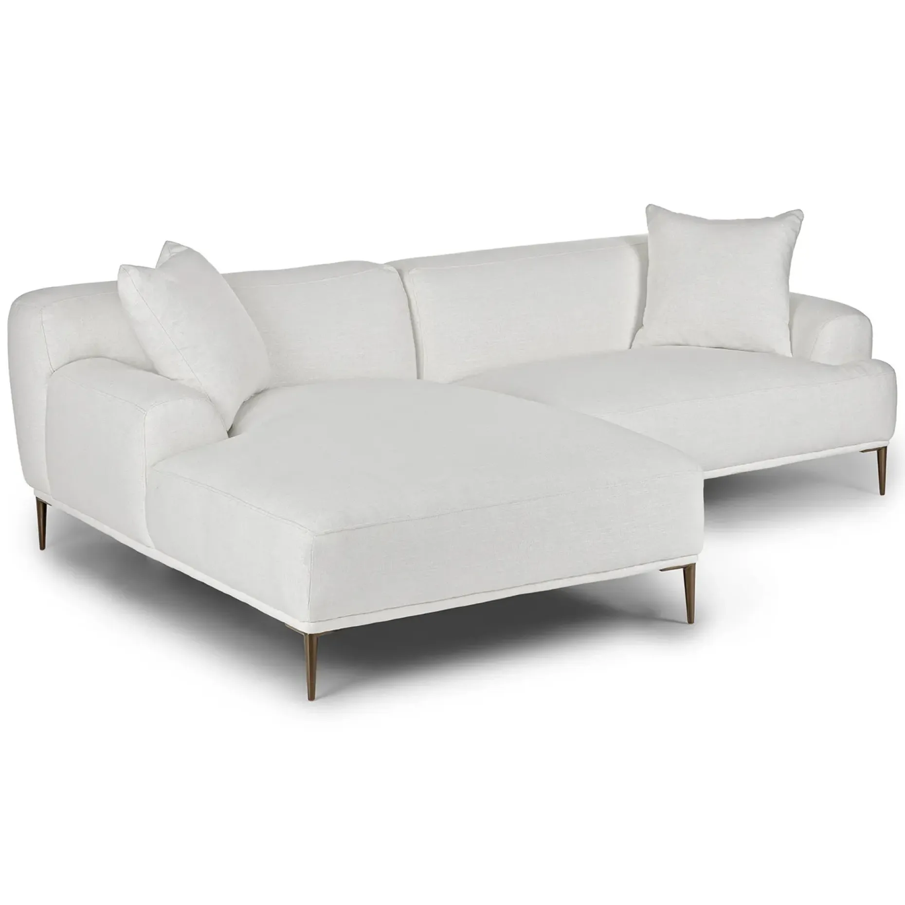 Abisko 94.5" Left Sectional - Quartz White