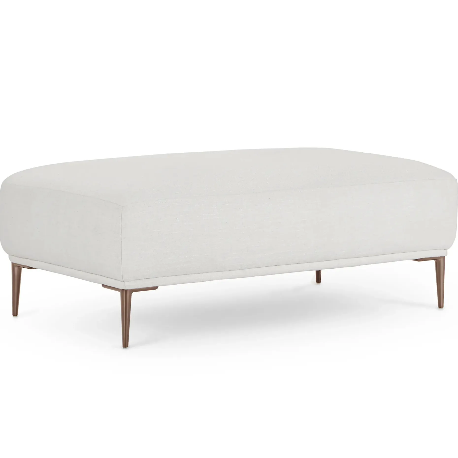 Abisko 45.5" Ottoman - Quartz White