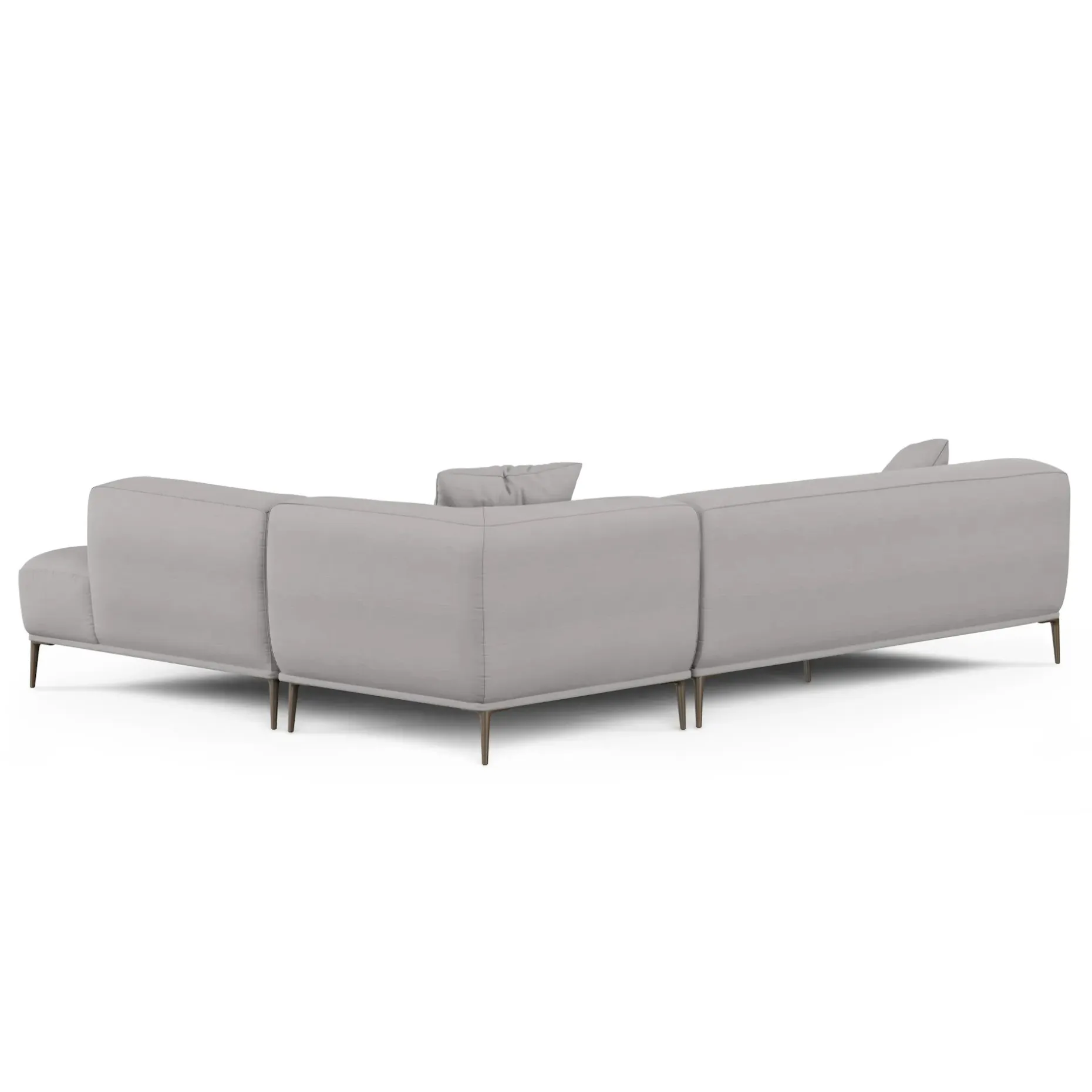 Abisko 113" Right L-Shaped Sectional - Welsh Gray