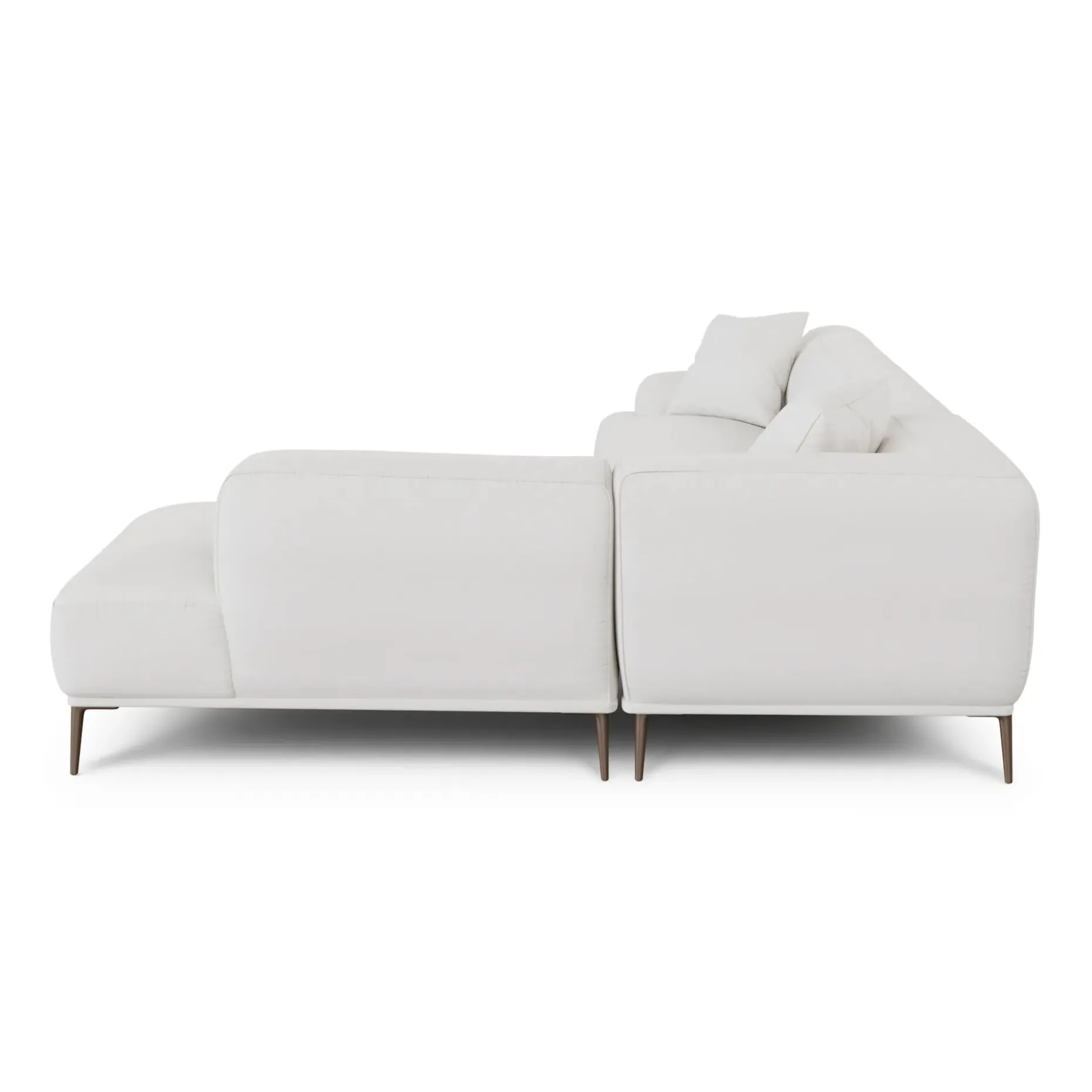 Abisko 113" Right L-Shaped Sectional - Quartz White