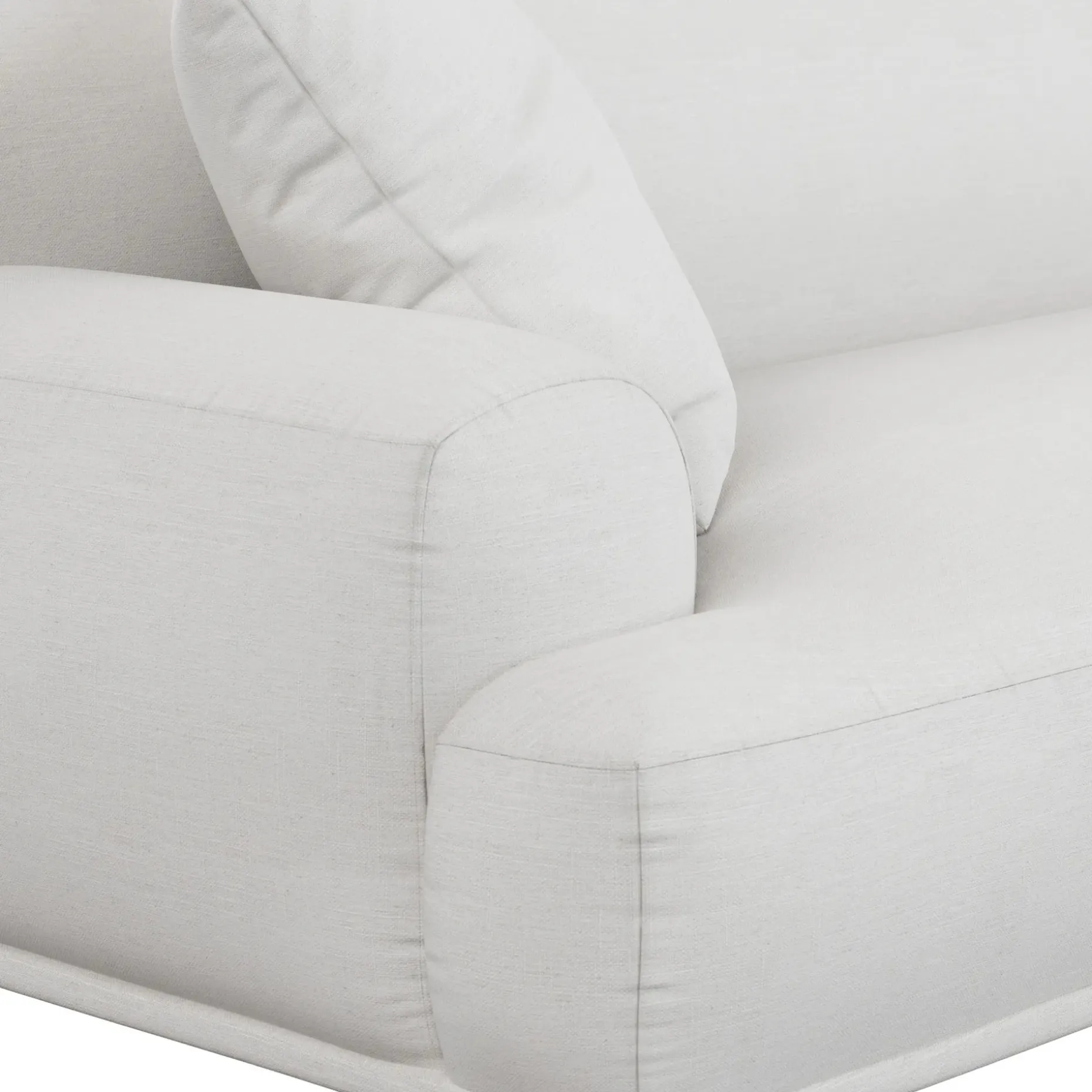 Abisko 113" Right L-Shaped Sectional - Quartz White