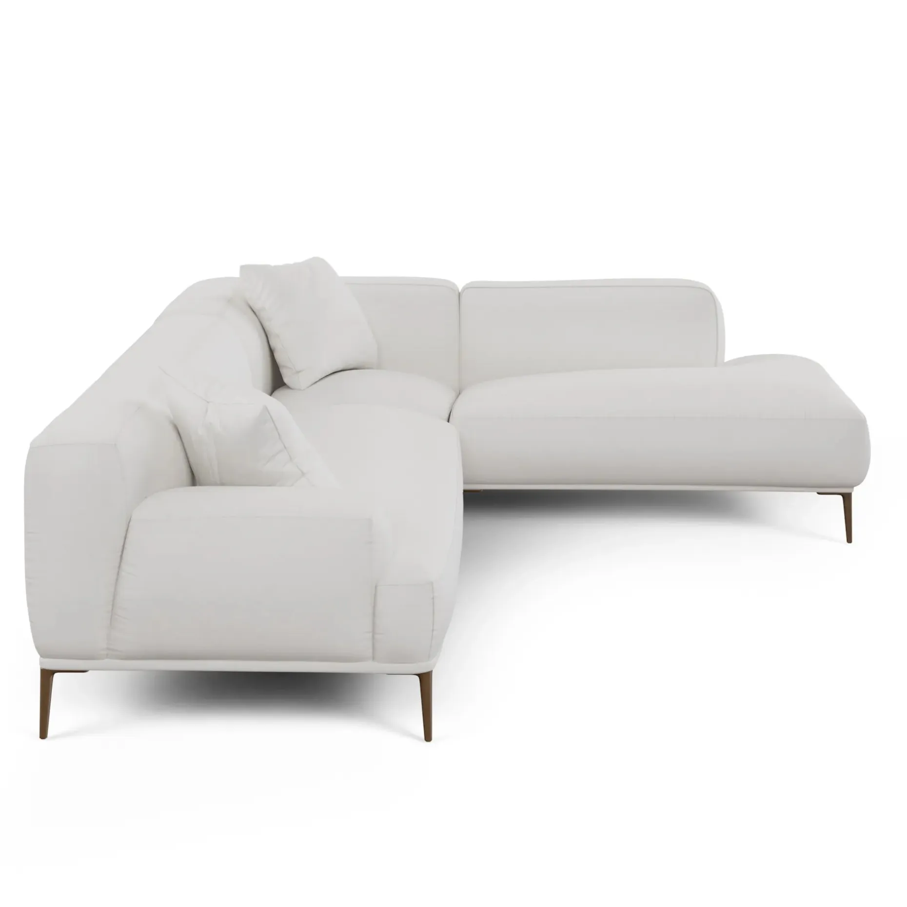 Abisko 113" Right L-Shaped Sectional - Quartz White