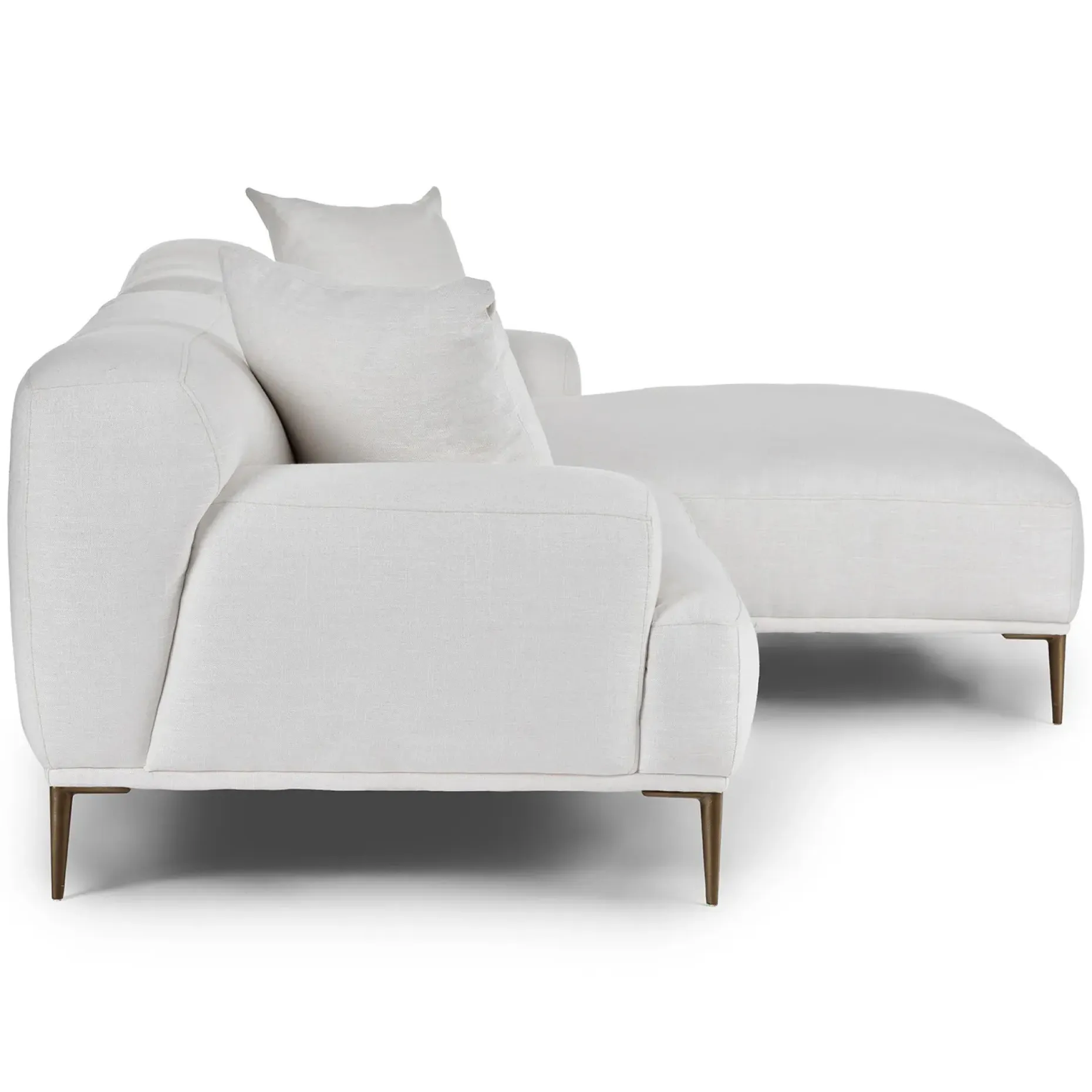 Abisko 94.5" Right Sectional - Quartz White