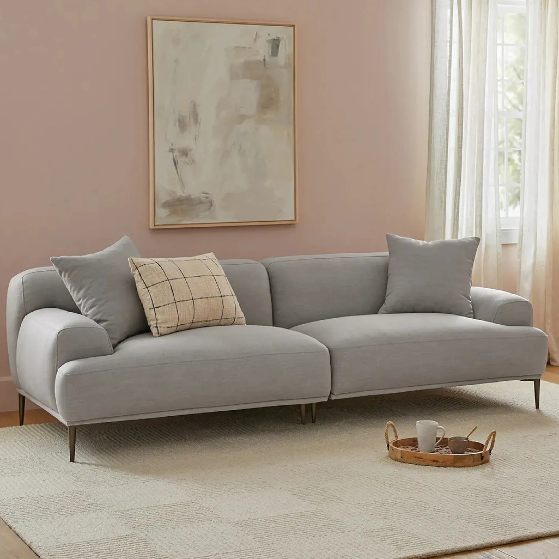 Abisko 91" Sofa - Welsh Gray