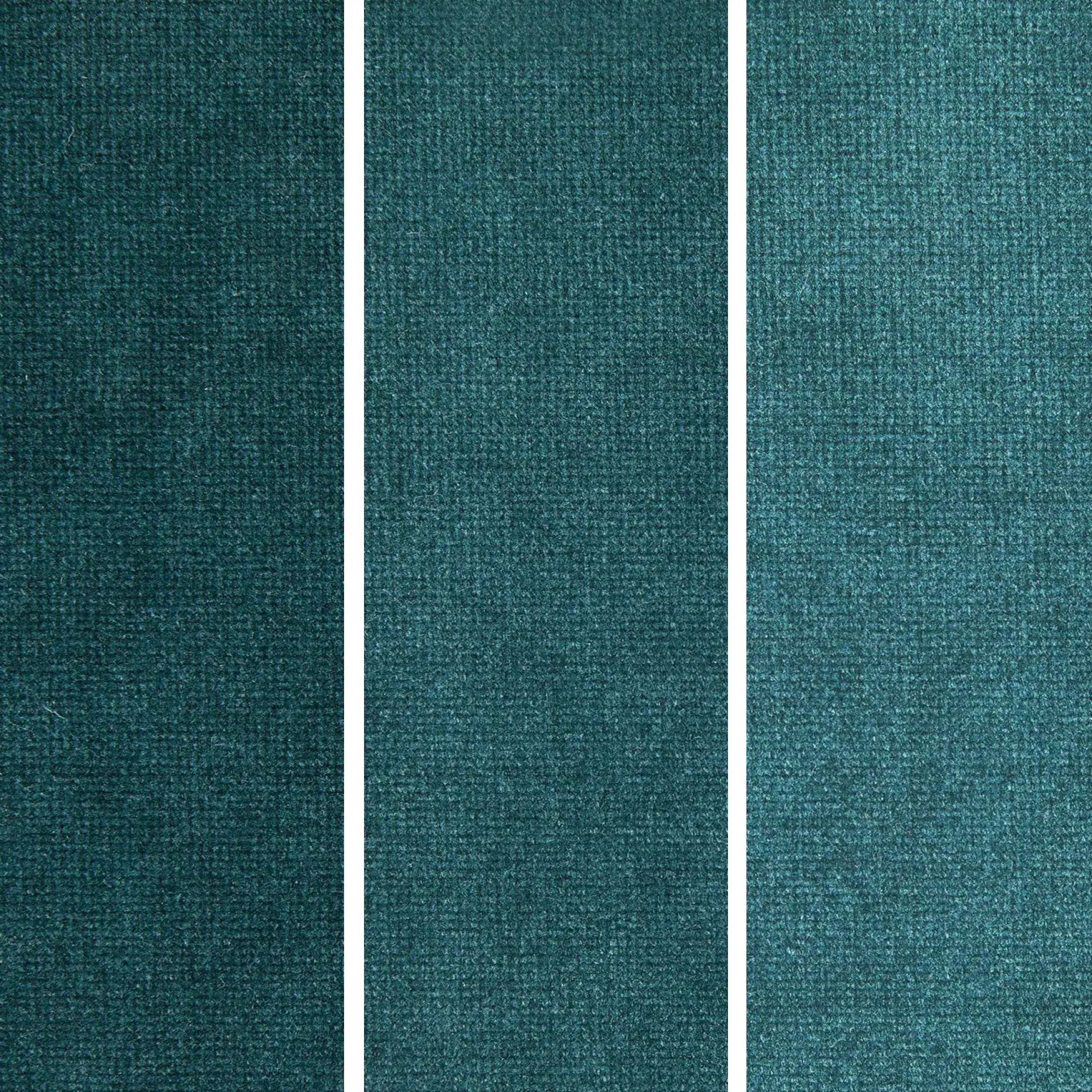 Abisko 45.5" Velvet Ottoman - Plush Pacific Blue