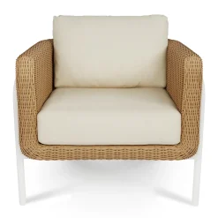 Aby 33" Outdoor Lounge Chair - Dravite Ivory