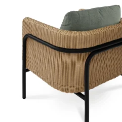 Aby 33" Outdoor Lounge Chair - Dravite Green
