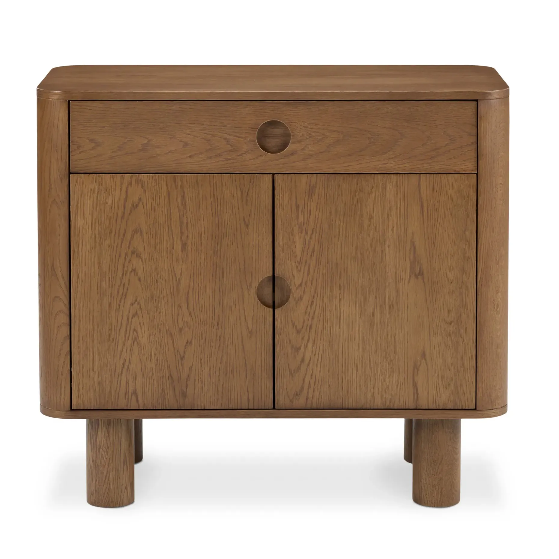 Adel 38.5" Cabinet - Smoked Oak