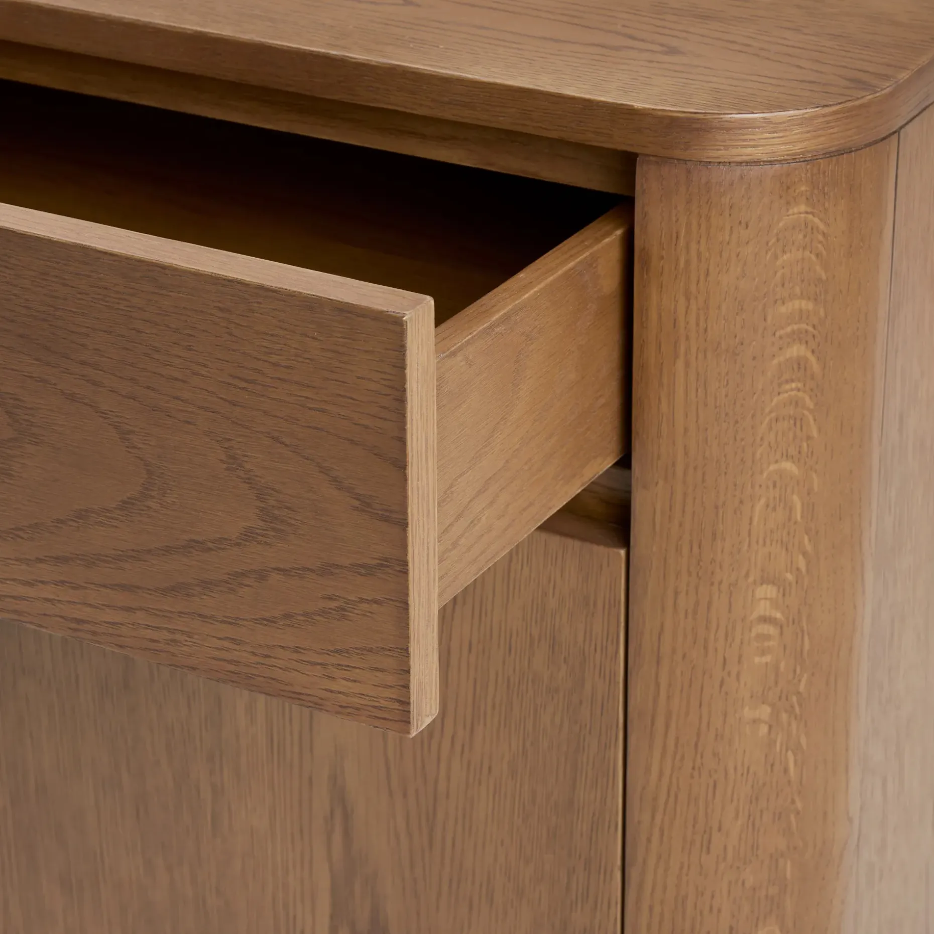 Adel 38.5" Cabinet - Smoked Oak