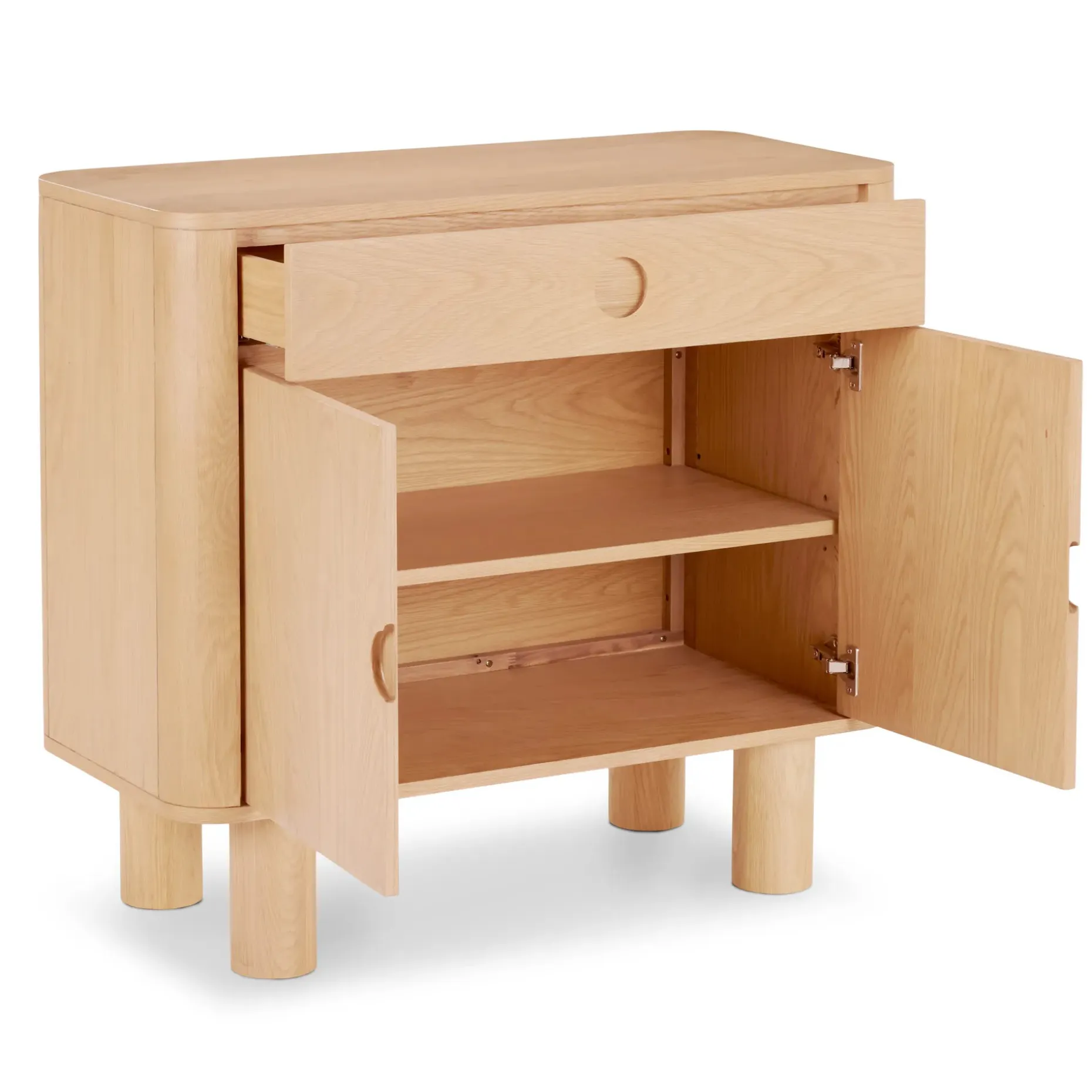 Adel 38.5" Cabinet - White Oak