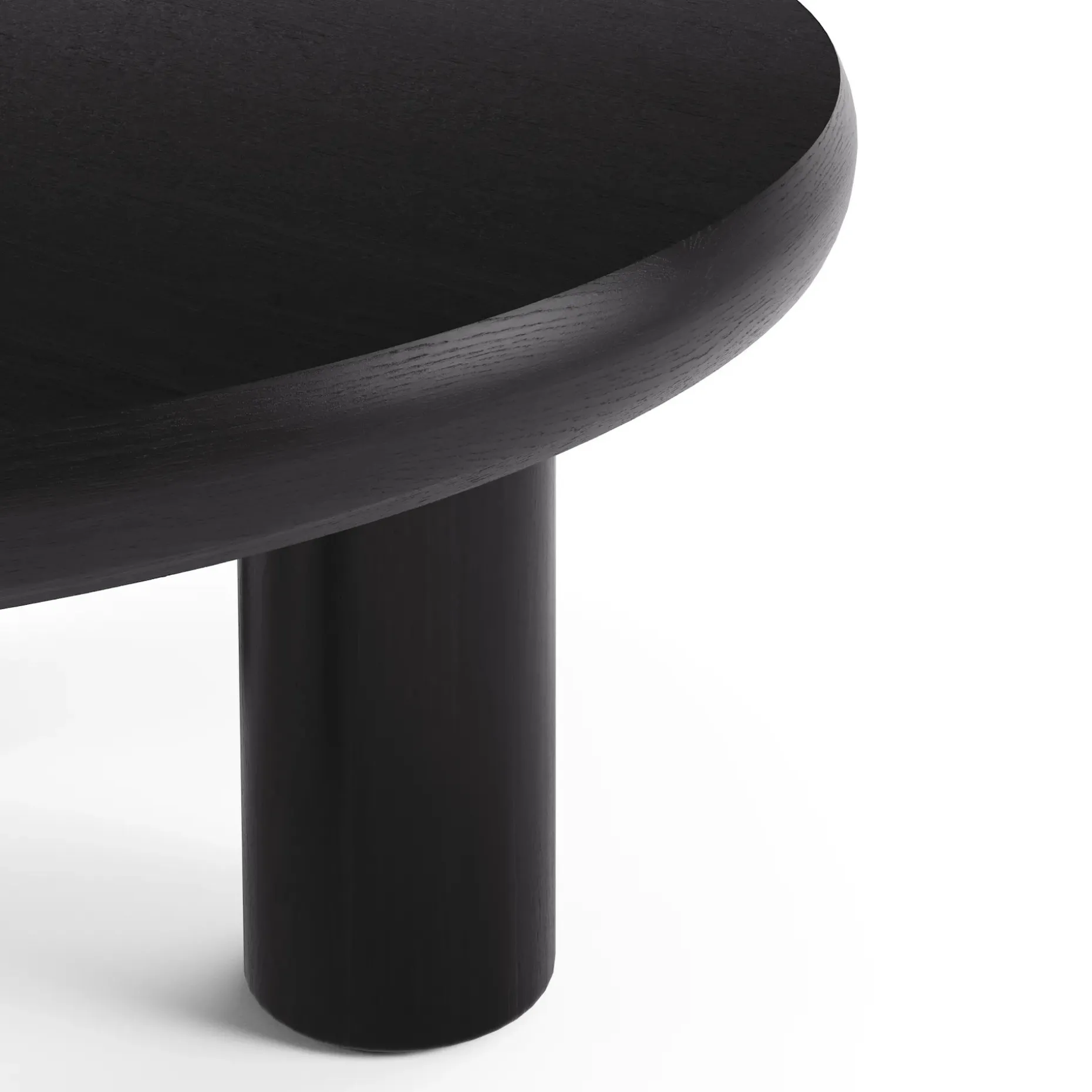 Adel 35" Coffee Table - Black