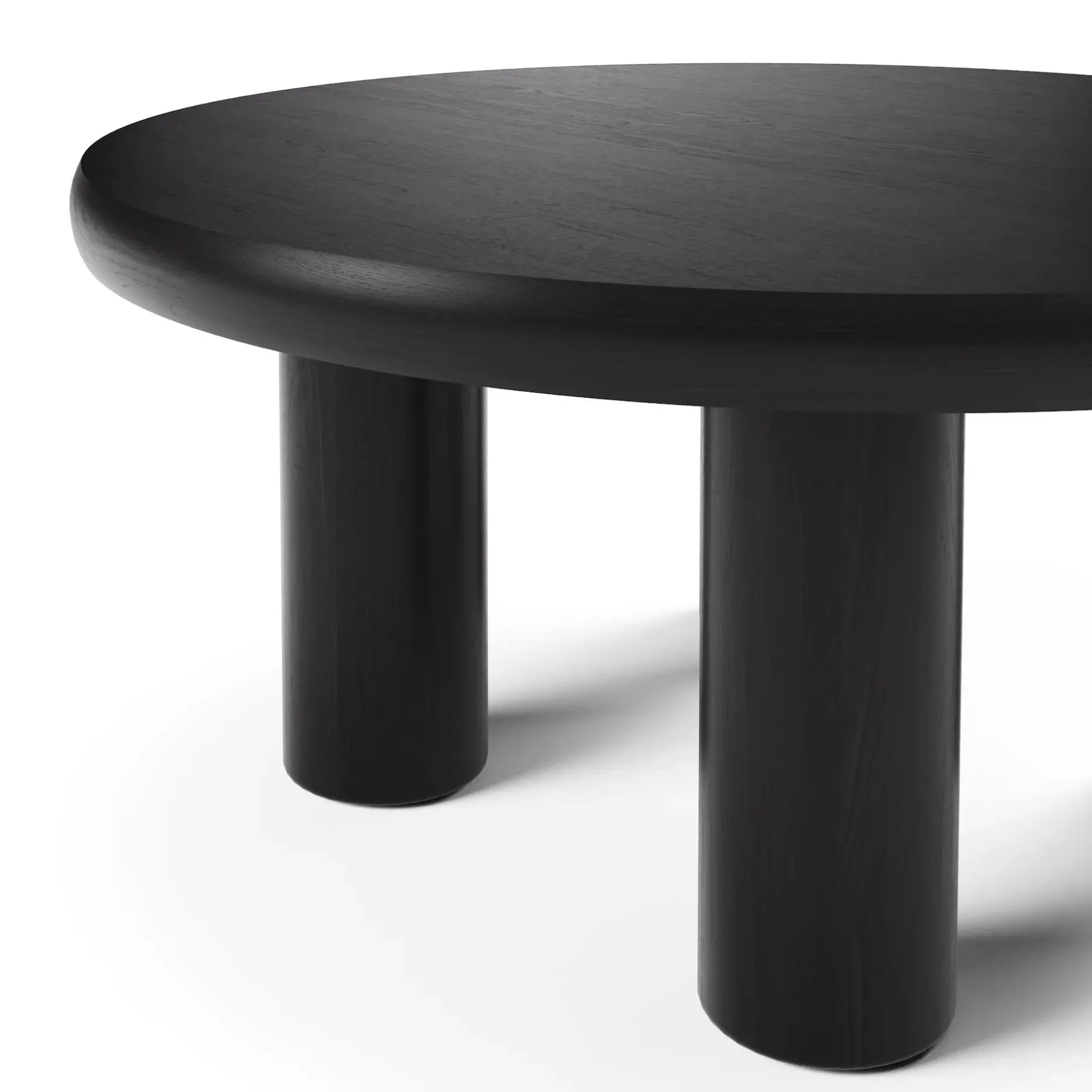 Adel 35" Coffee Table - Black