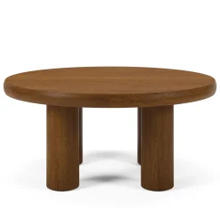 Adel 35" Coffee Table - Smoked Oak