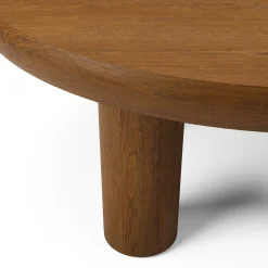 Adel 35" Coffee Table - Smoked Oak