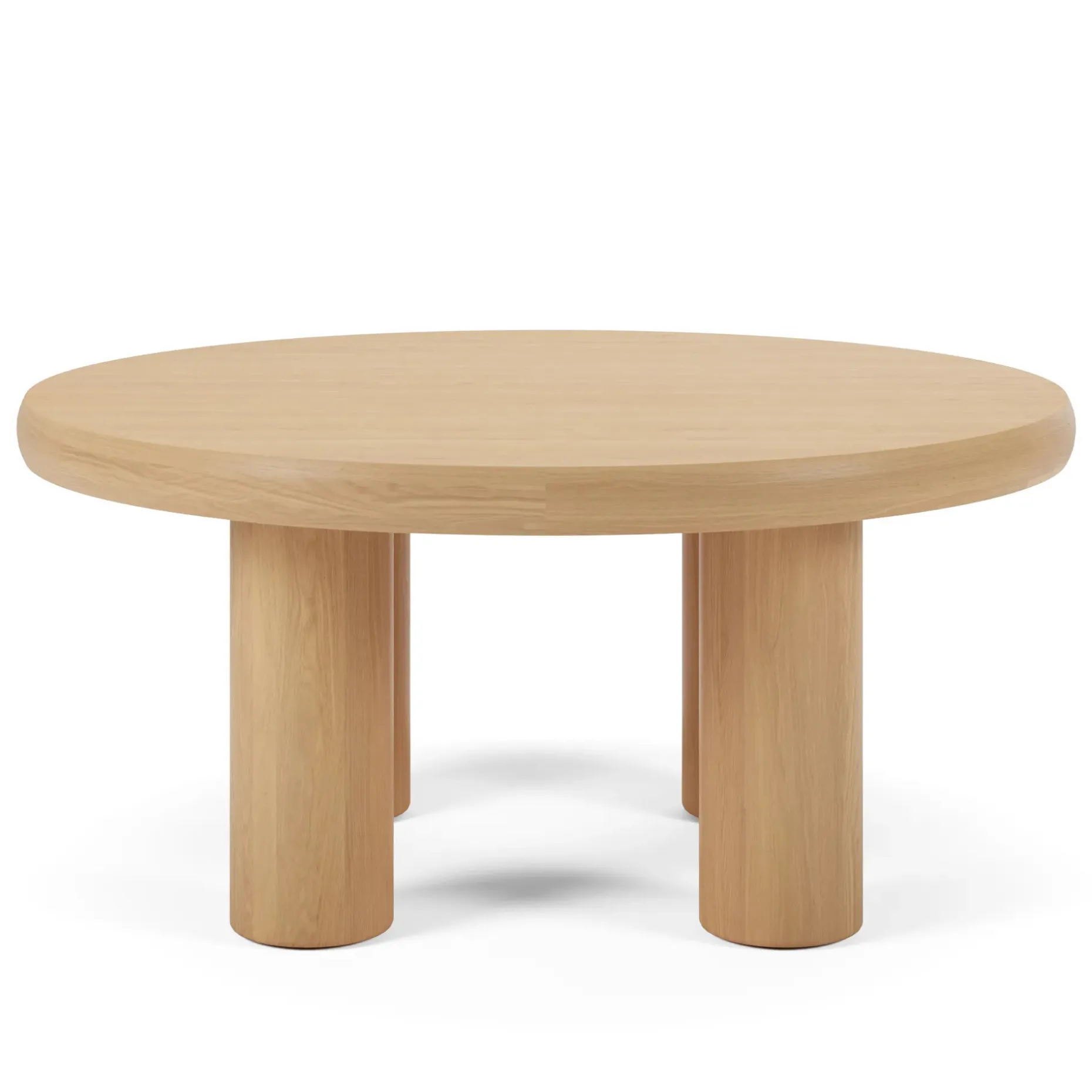 Adel 35" Coffee Table - White Oak