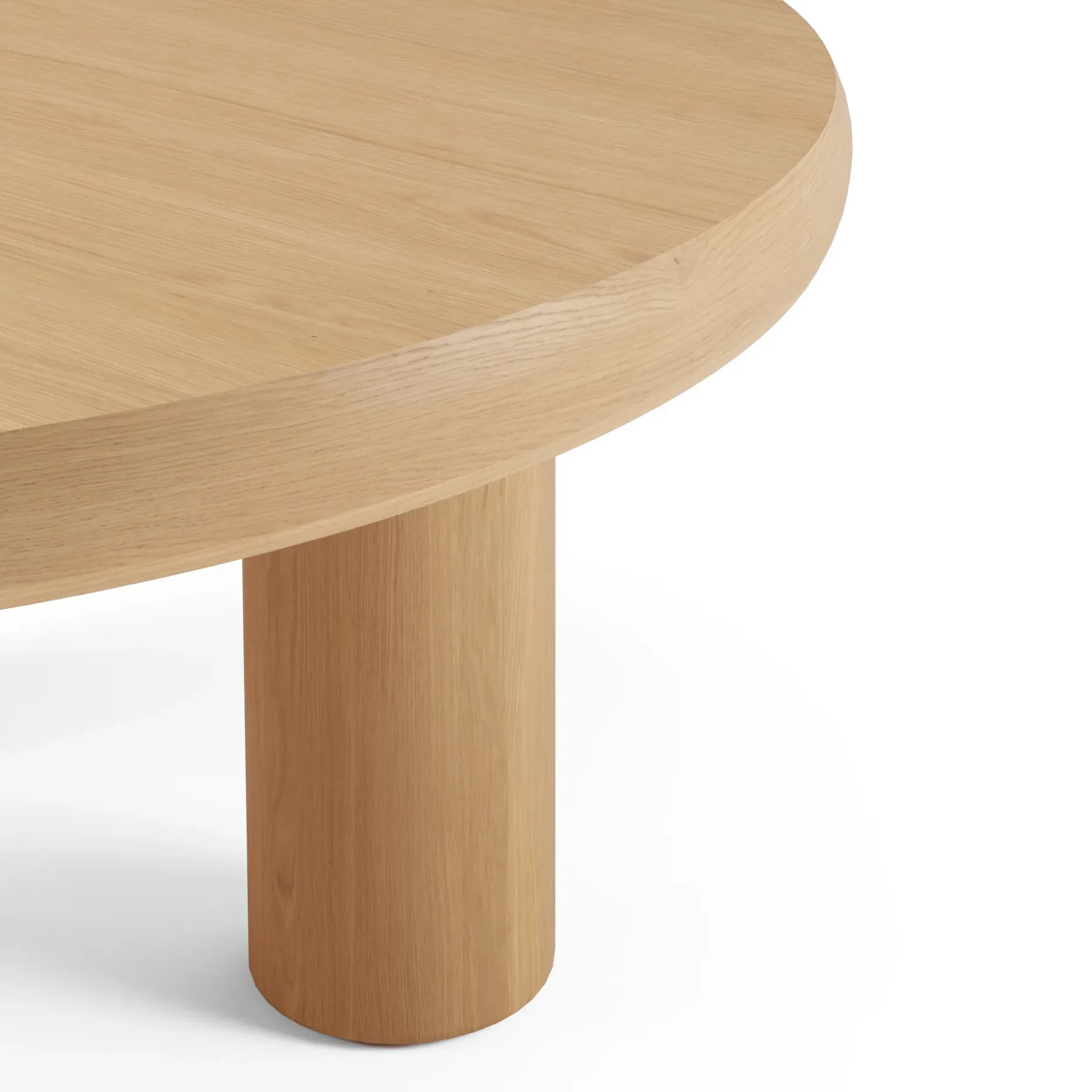 Adel 35" Coffee Table - White Oak