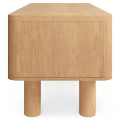 Adel 66.5" Desk - White Oak
