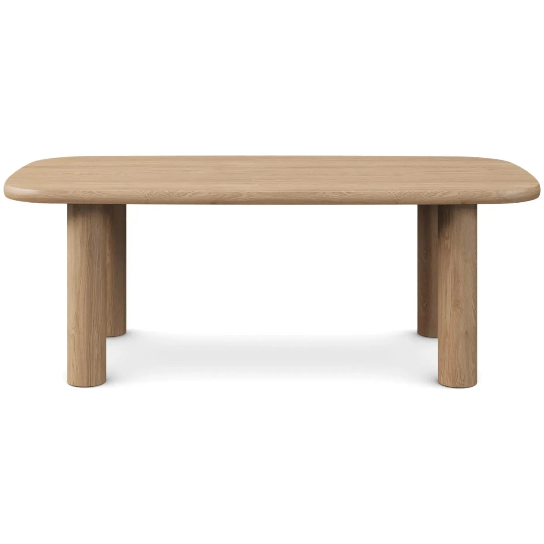 Adel 82.5" Dining Table - White Oak