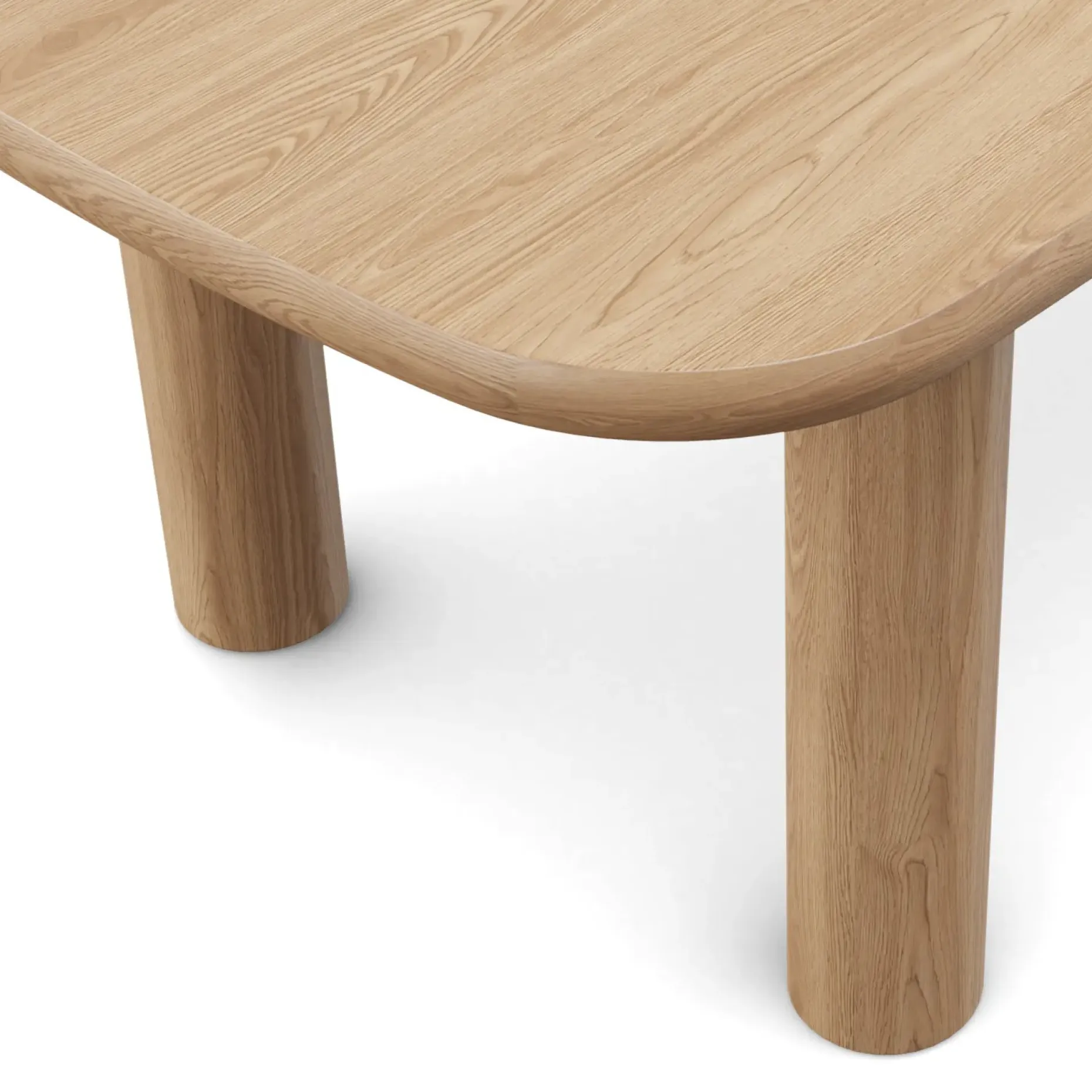 Adel 82.5" Dining Table - White Oak