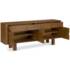 Adel 71" Sideboard - Smoked Oak