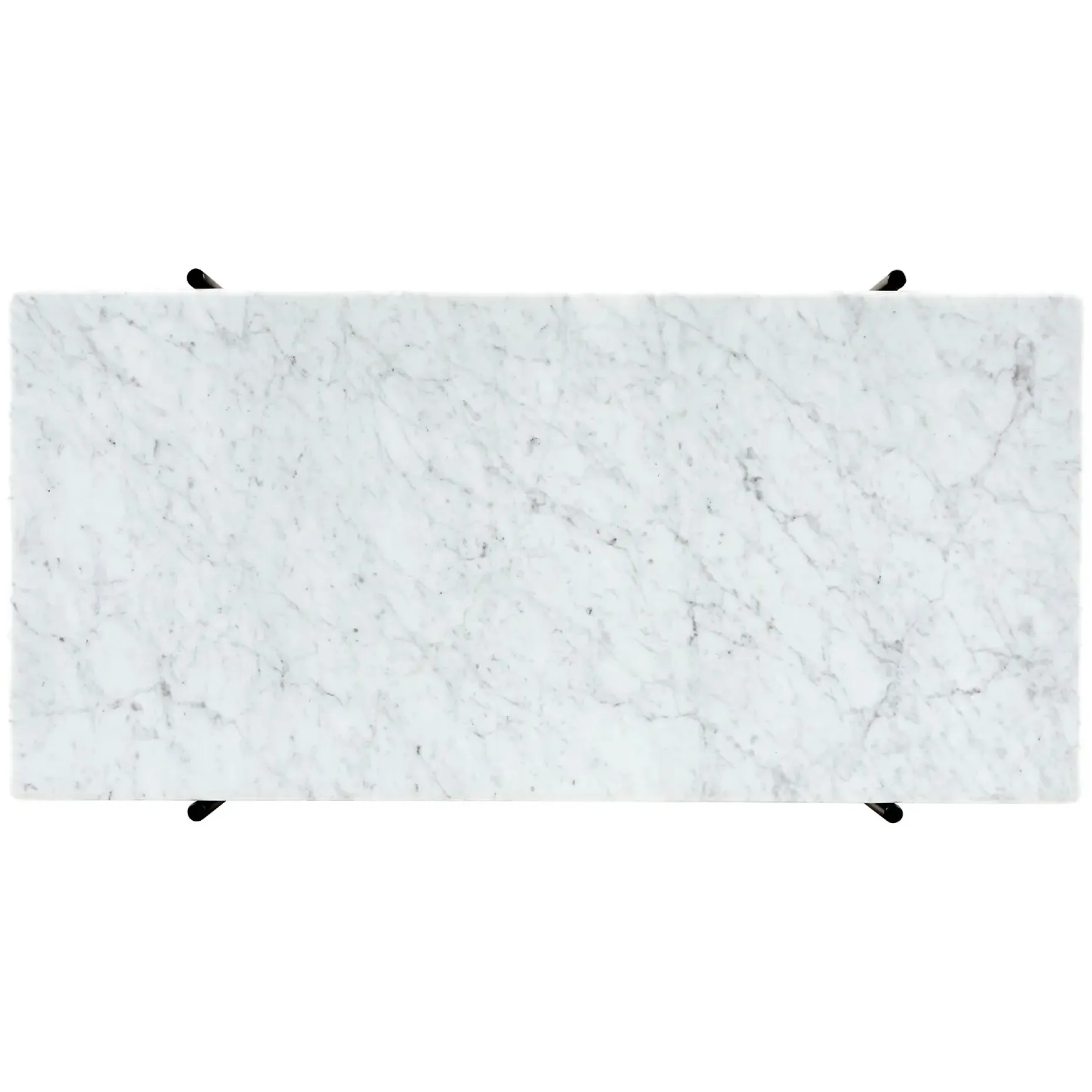 Agotu 44" Marble Coffee Table - Walnut