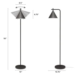 Aino Floor Lamp - Cinder