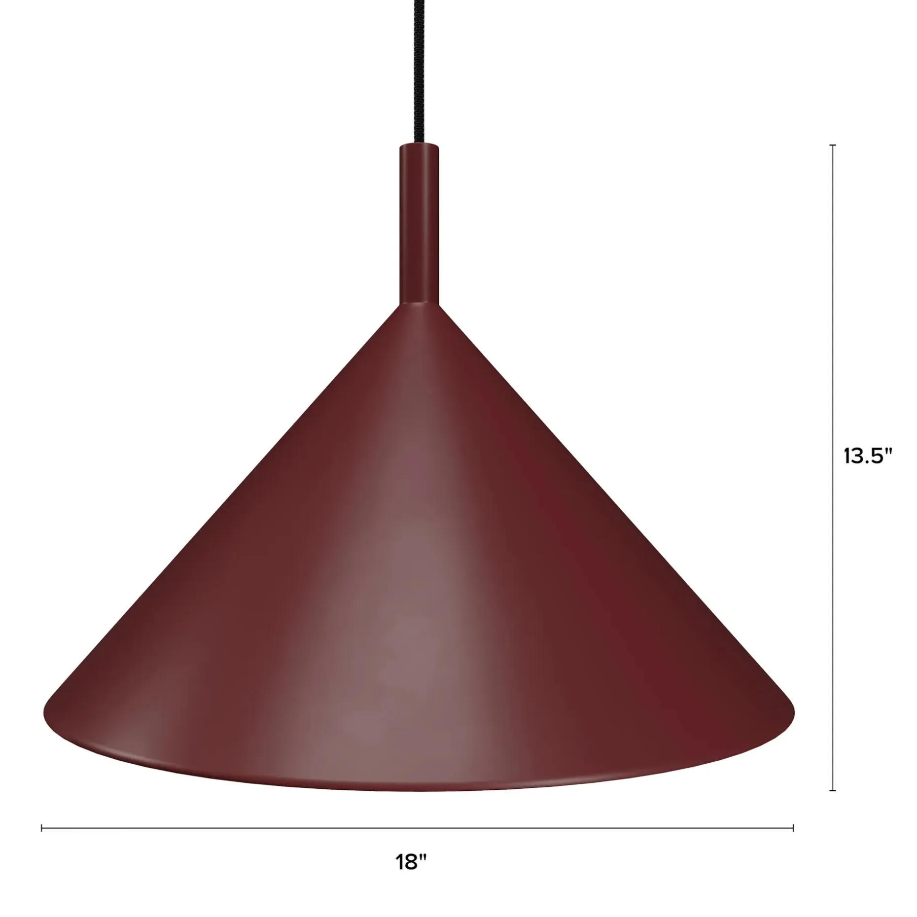 Aino Pendant Lamp - Oxblood