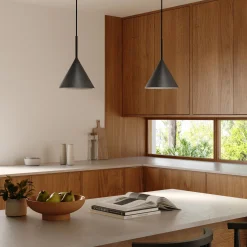 Aino Small Pendant Lamp - Cinder