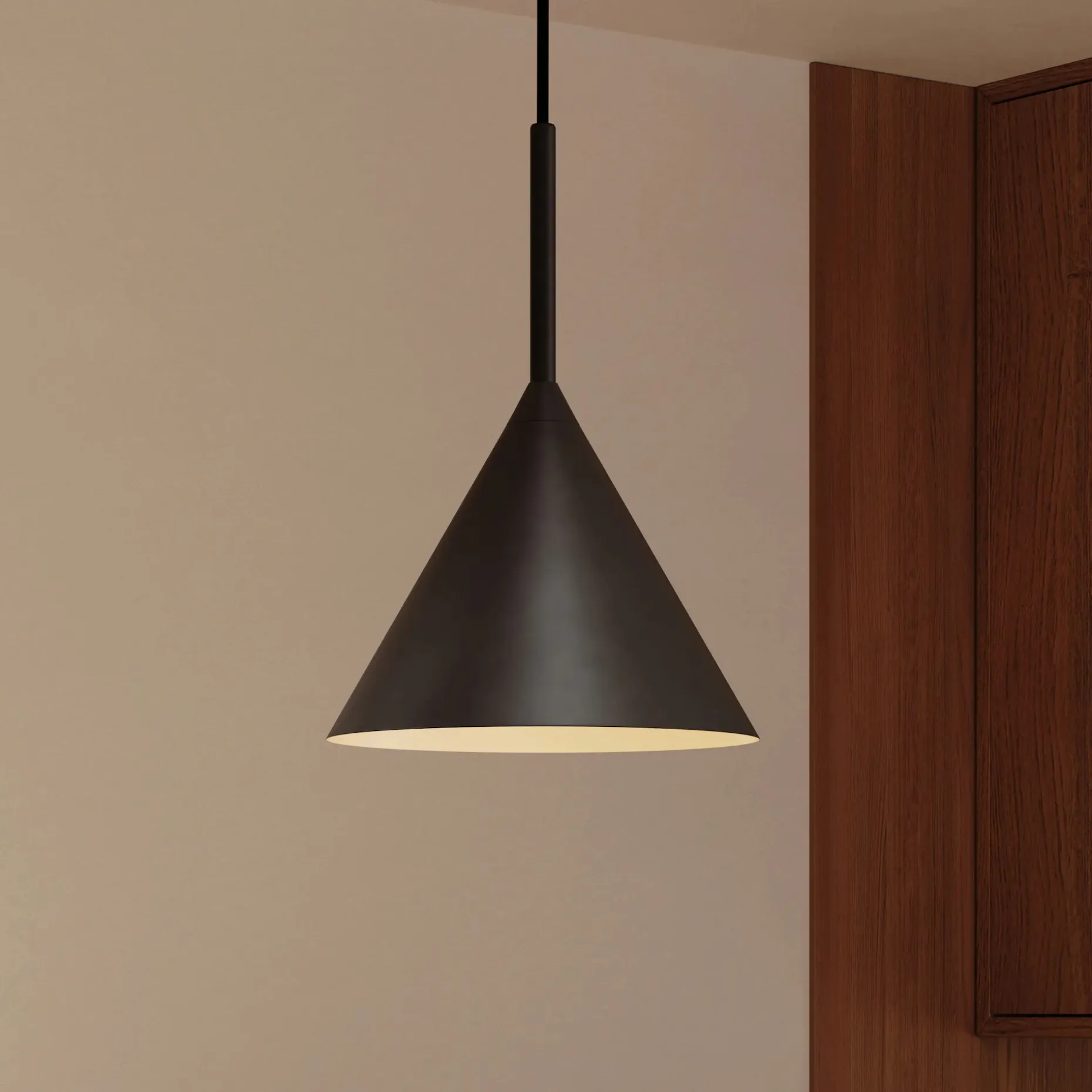 Aino Small Pendant Lamp - Cinder