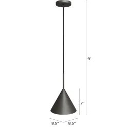 Aino Small Pendant Lamp - Cinder