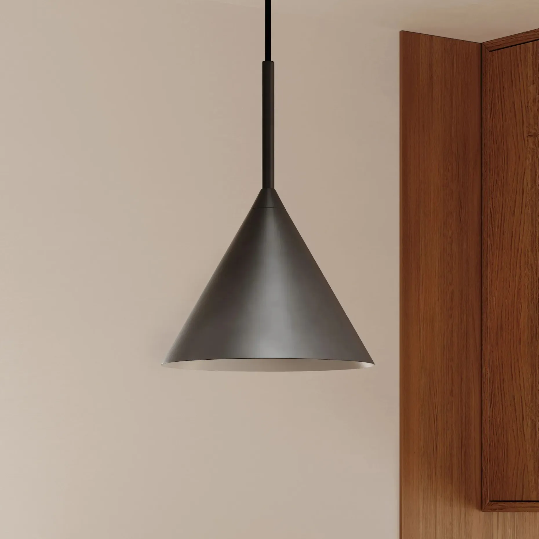Aino Small Pendant Lamp - Cinder