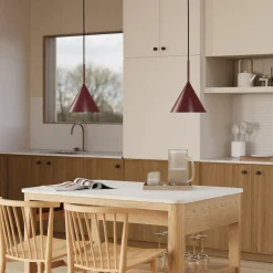 Aino Small Pendant Lamp - Oxblood