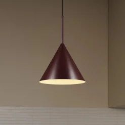 Aino Small Pendant Lamp - Oxblood
