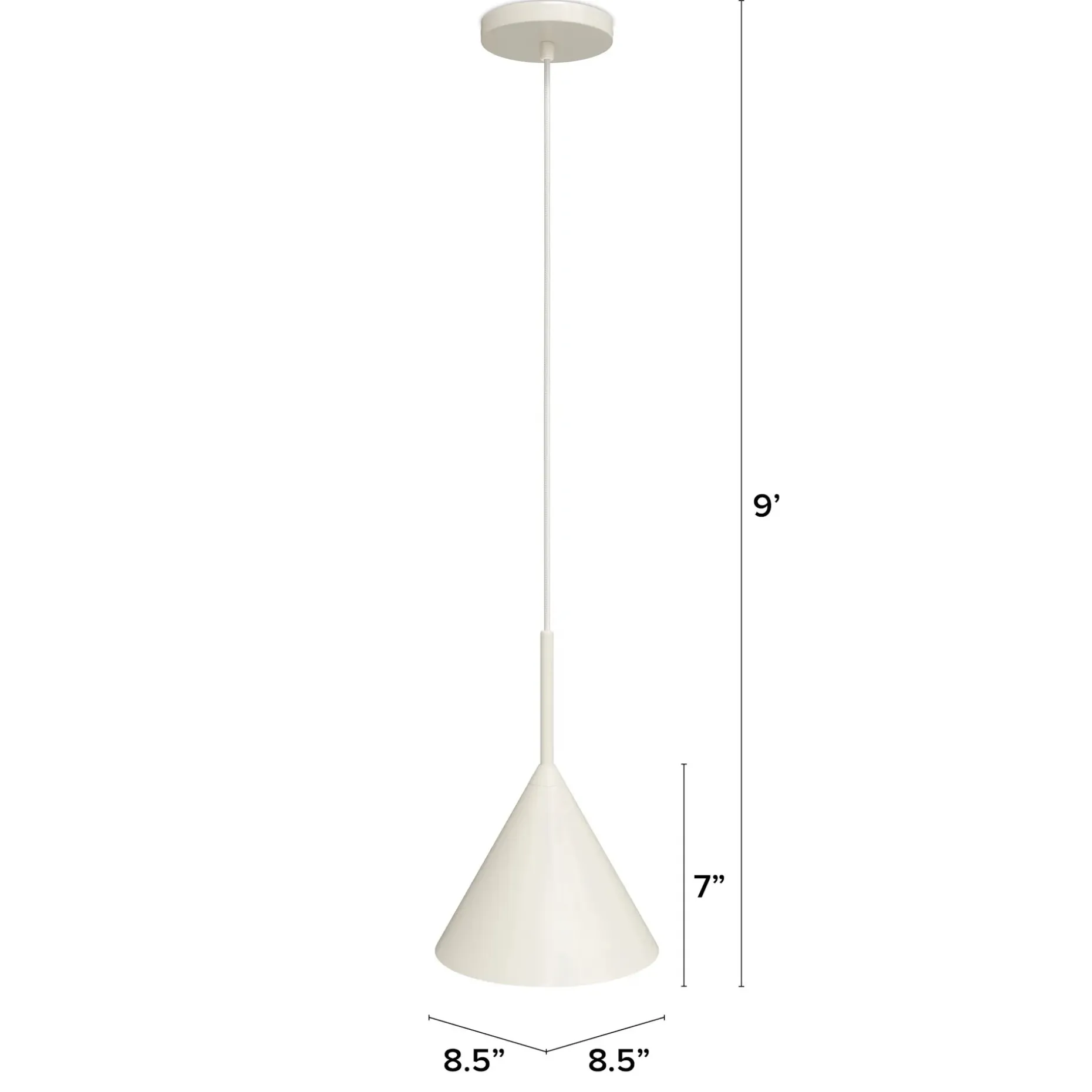 Aino Small Pendant Lamp - Rice