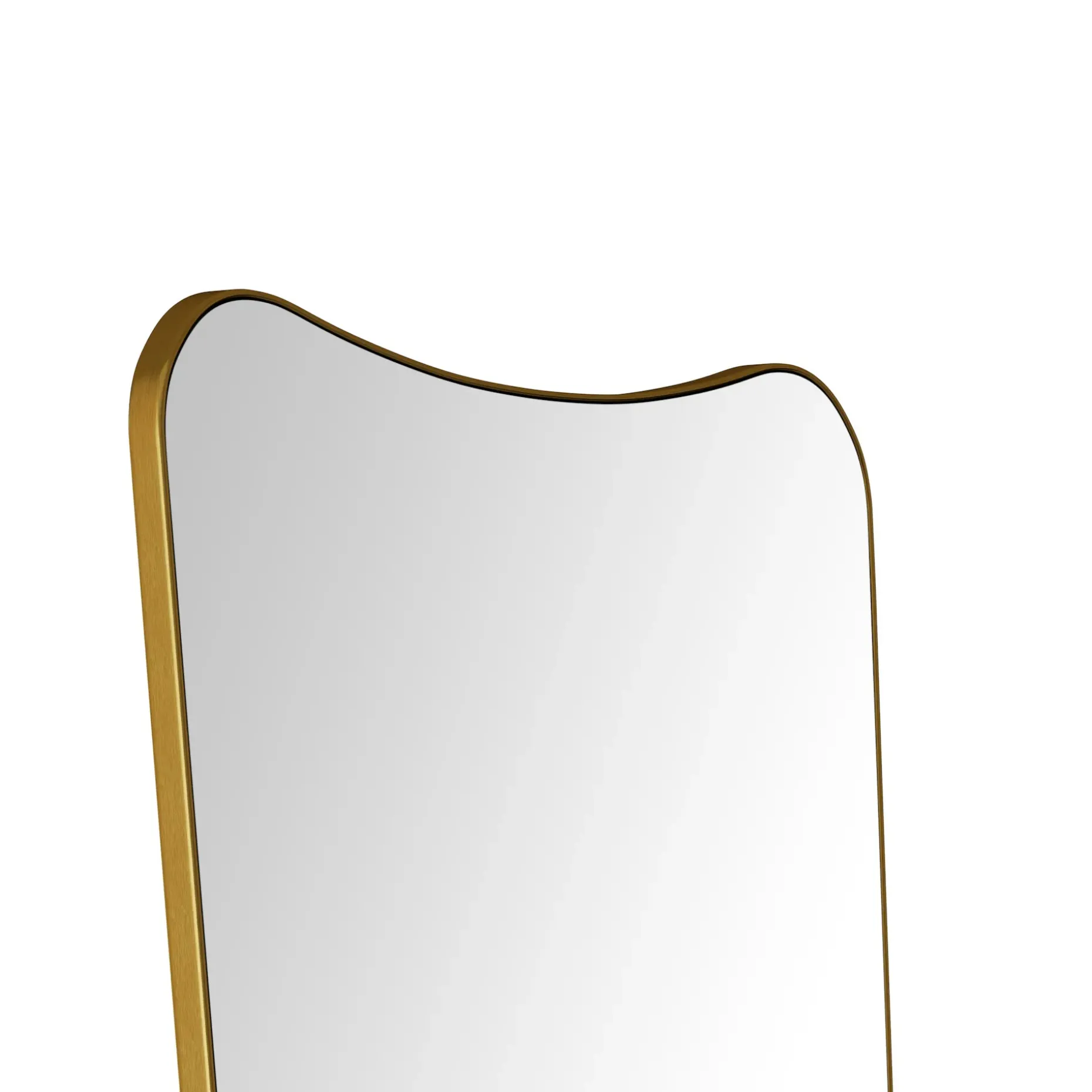 Alice Floor Mirror - Brass