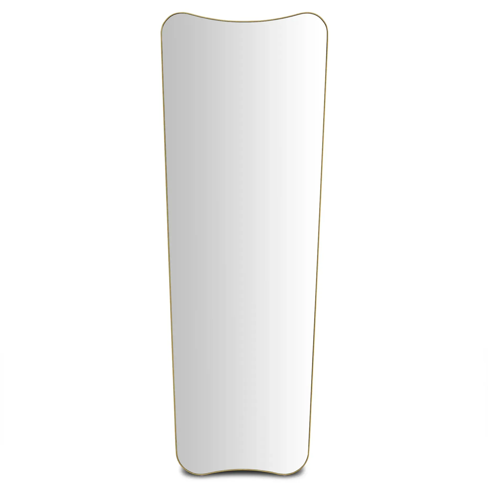 Alice Floor Mirror - Brass
