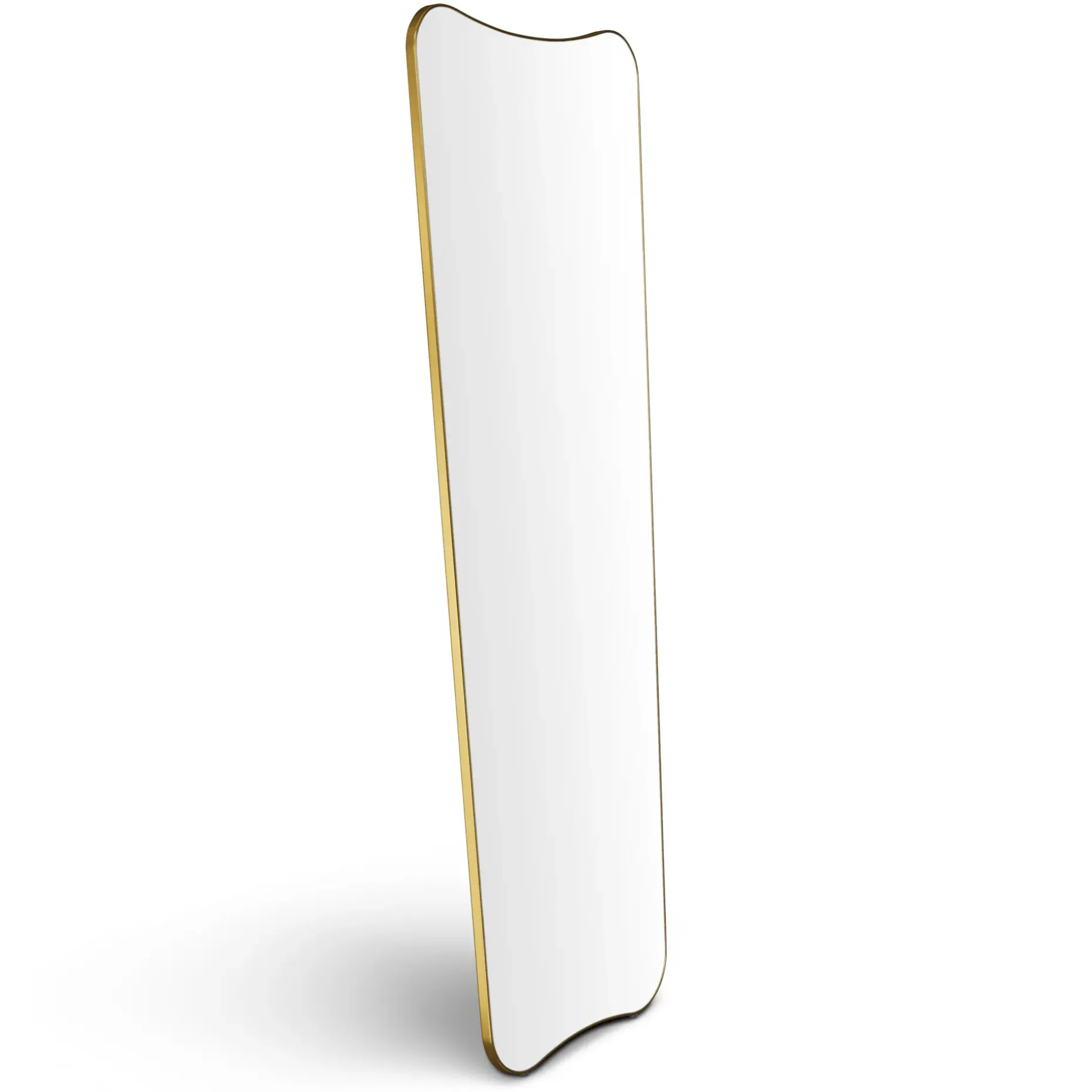 Alice Floor Mirror - Brass