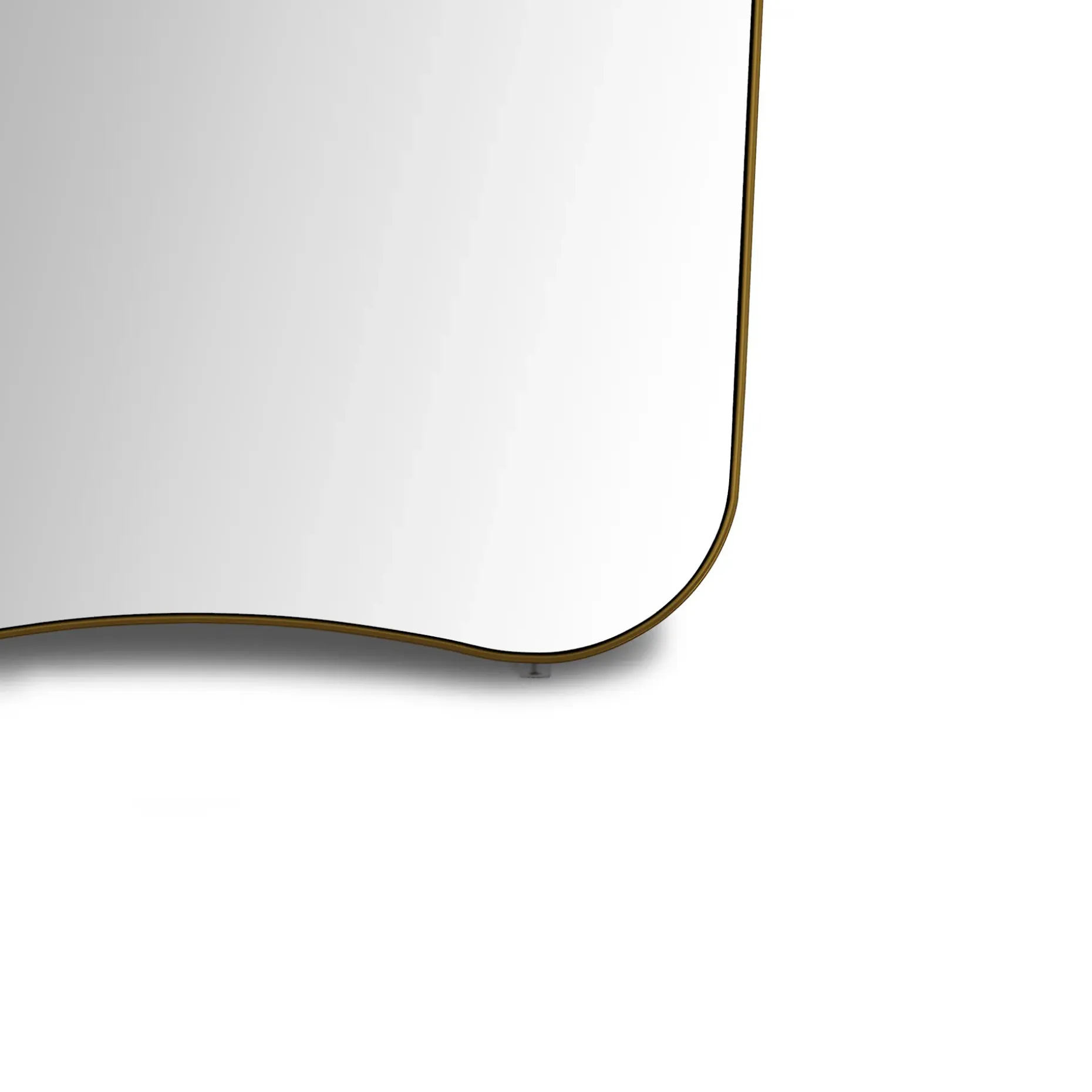 Alice Floor Mirror - Brass