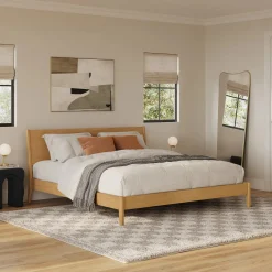 Alice Floor Mirror - Brass