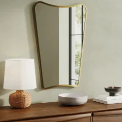 Alice Wall Mirror - Brass