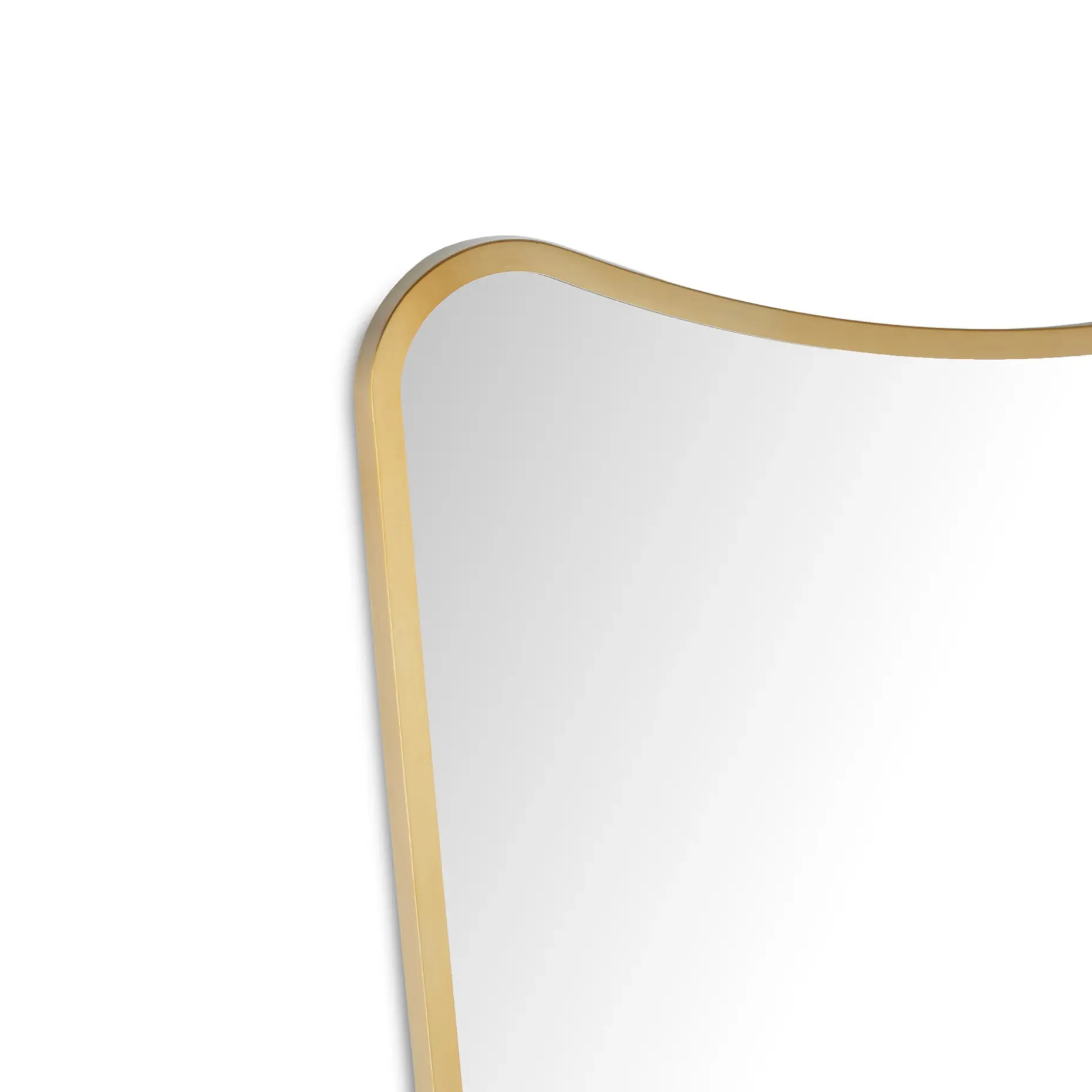 Alice Wall Mirror - Brass