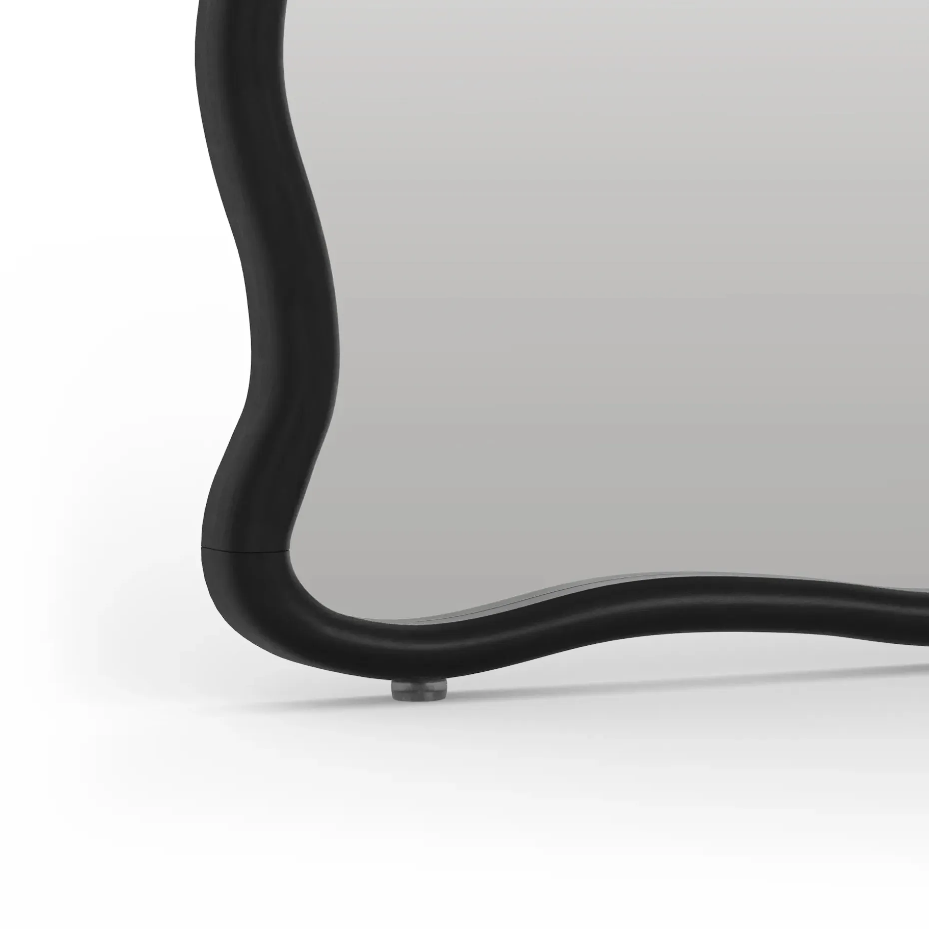 Alma Floor Mirror - Black