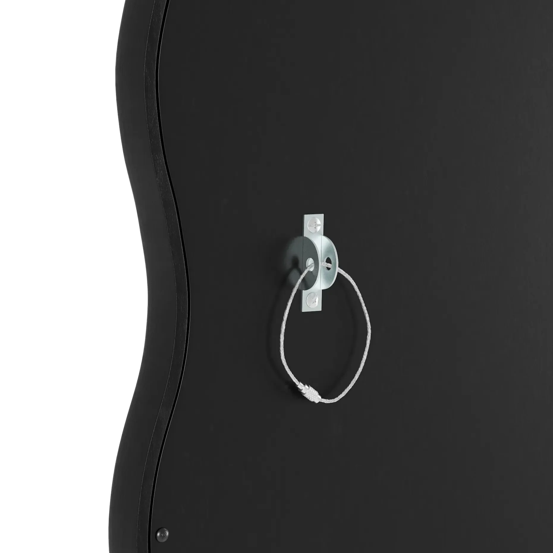 Alma Floor Mirror - Black