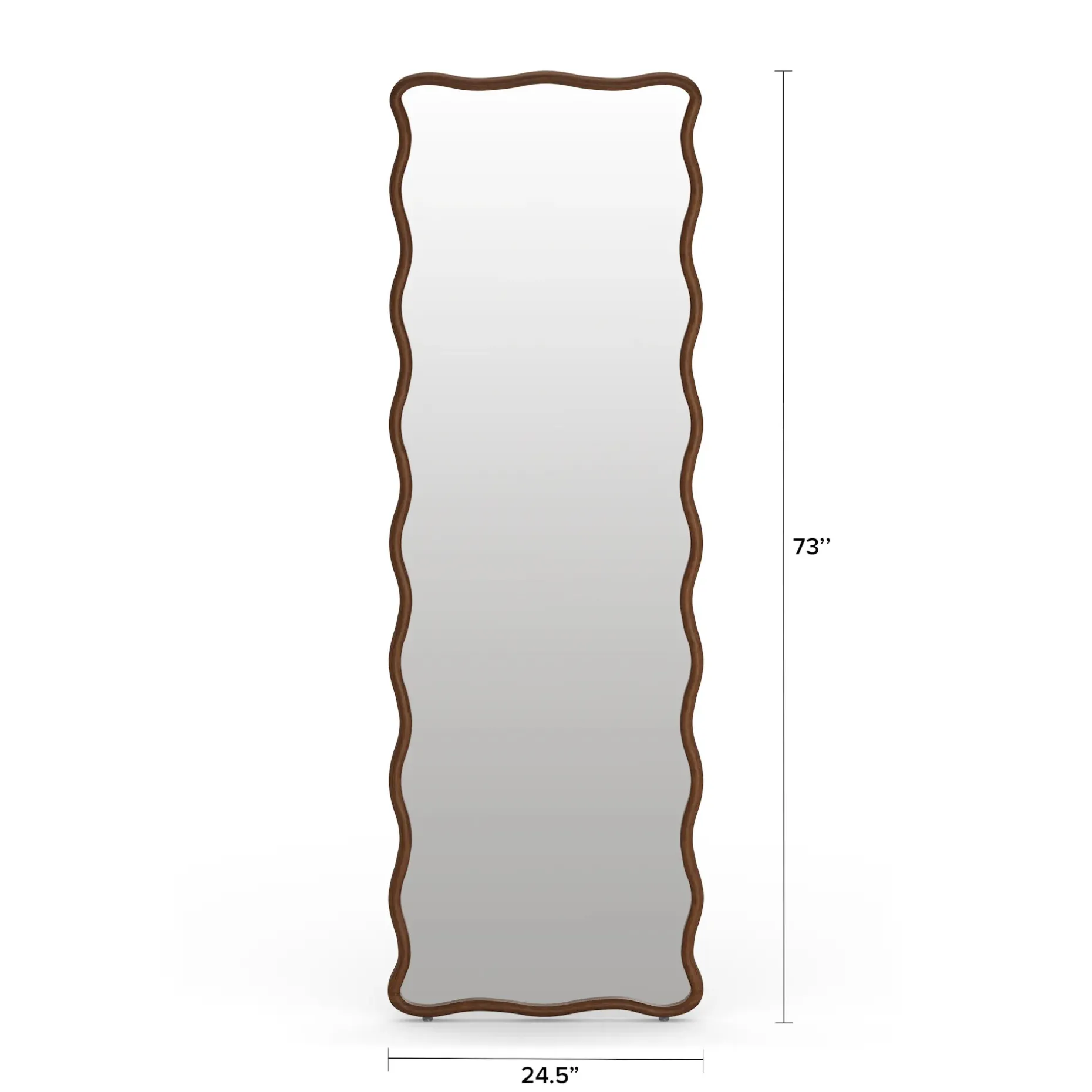 Alma Floor Mirror - Smoky