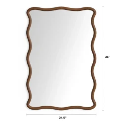 Alma Wall Mirror - Smoky