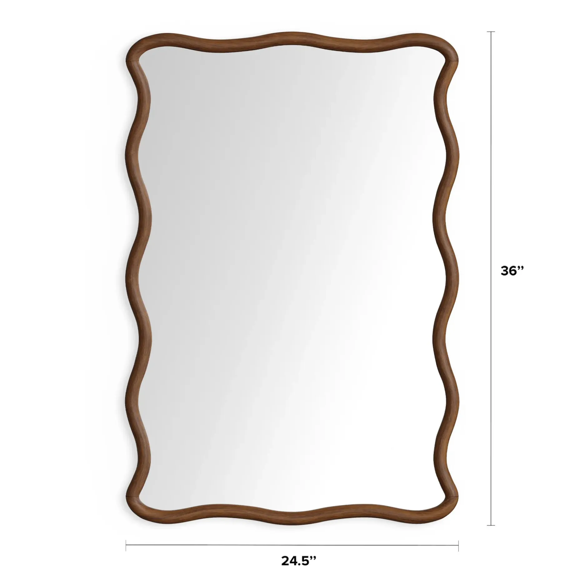 Alma Wall Mirror - Smoky