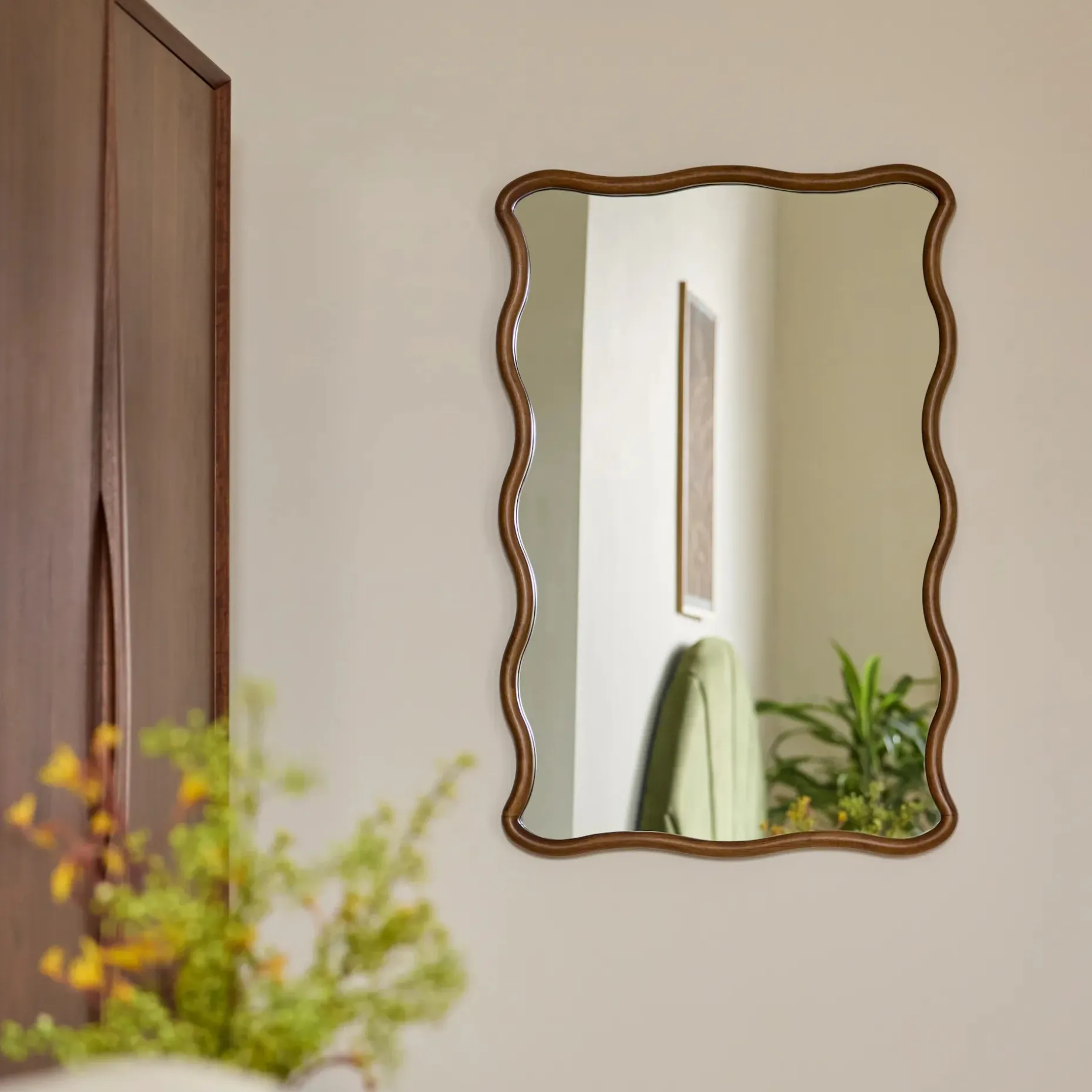 Alma Wall Mirror - Smoky
